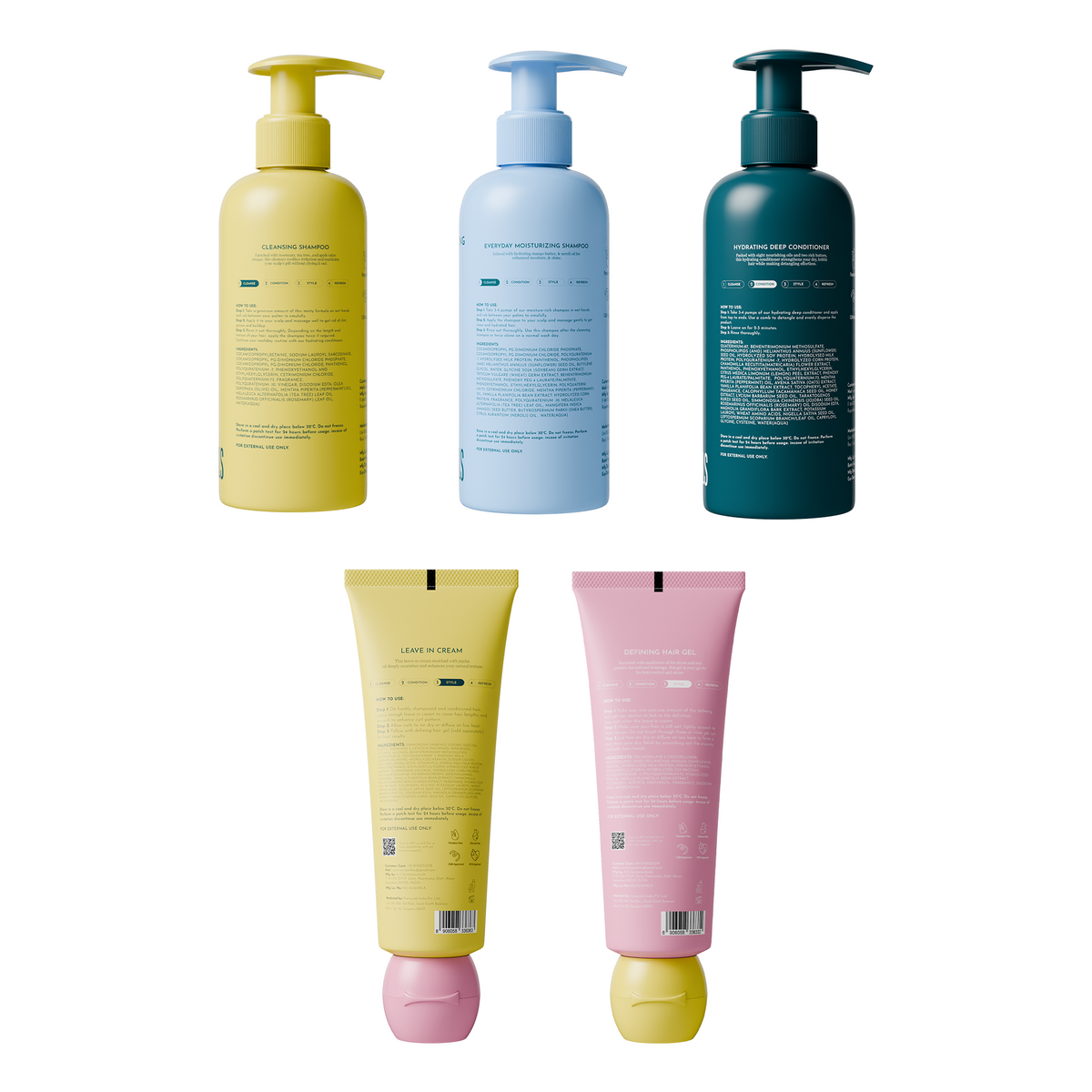 Fix My Curls 5-Step Protein Bundle