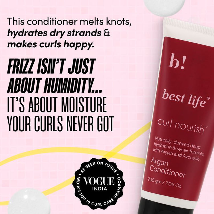 Best Life Naturals Curl Nourish Moroccan Argan Conditioner 200g