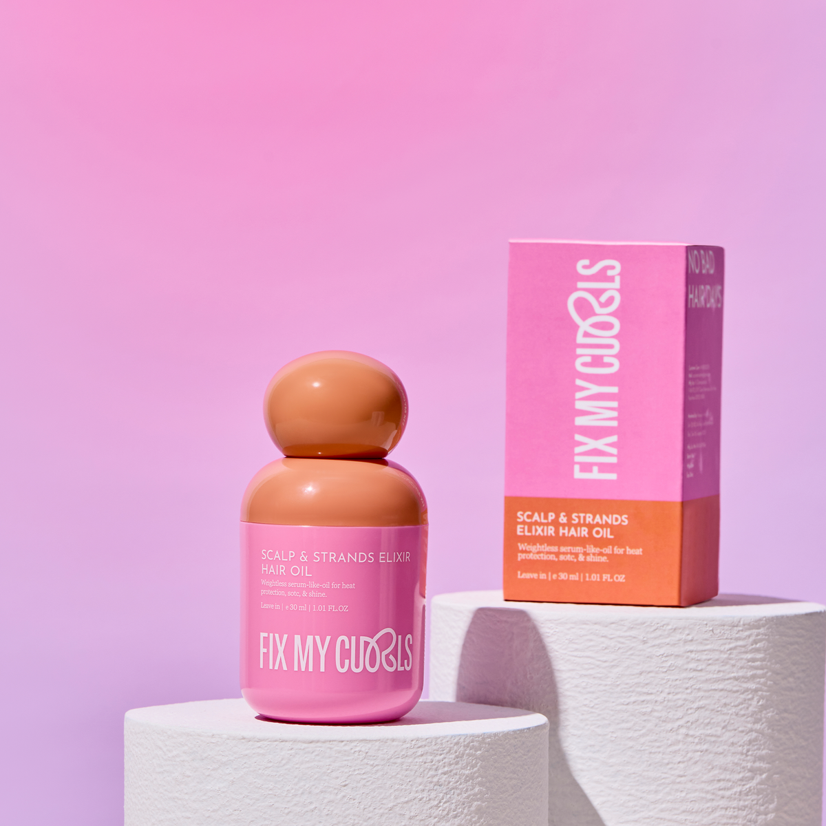 Fix My Curls Scalp & Strands Elixir Hair Oil