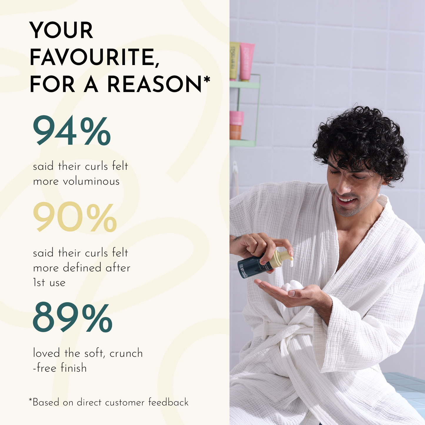 Fix My Curls Weightless Whip Volumizing Mousse