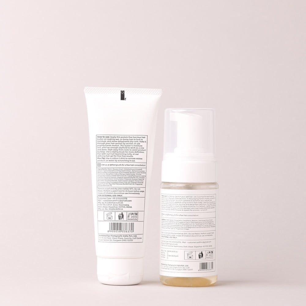 Butter & Mousse - On the Go Duo (Protein + Moisture Balance)