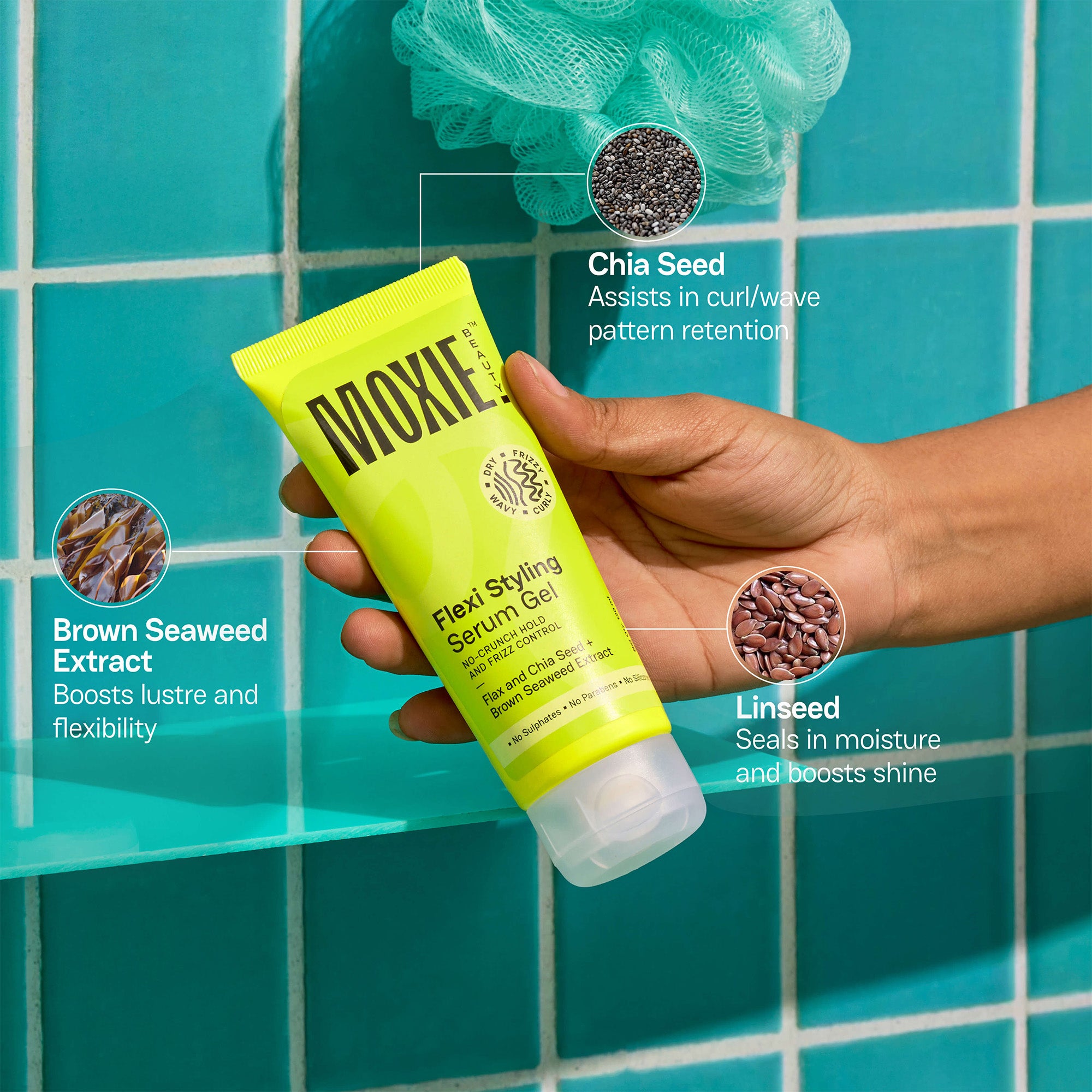 Flexi Styling Serum Gel for Curls | Moxie – Kurlstop