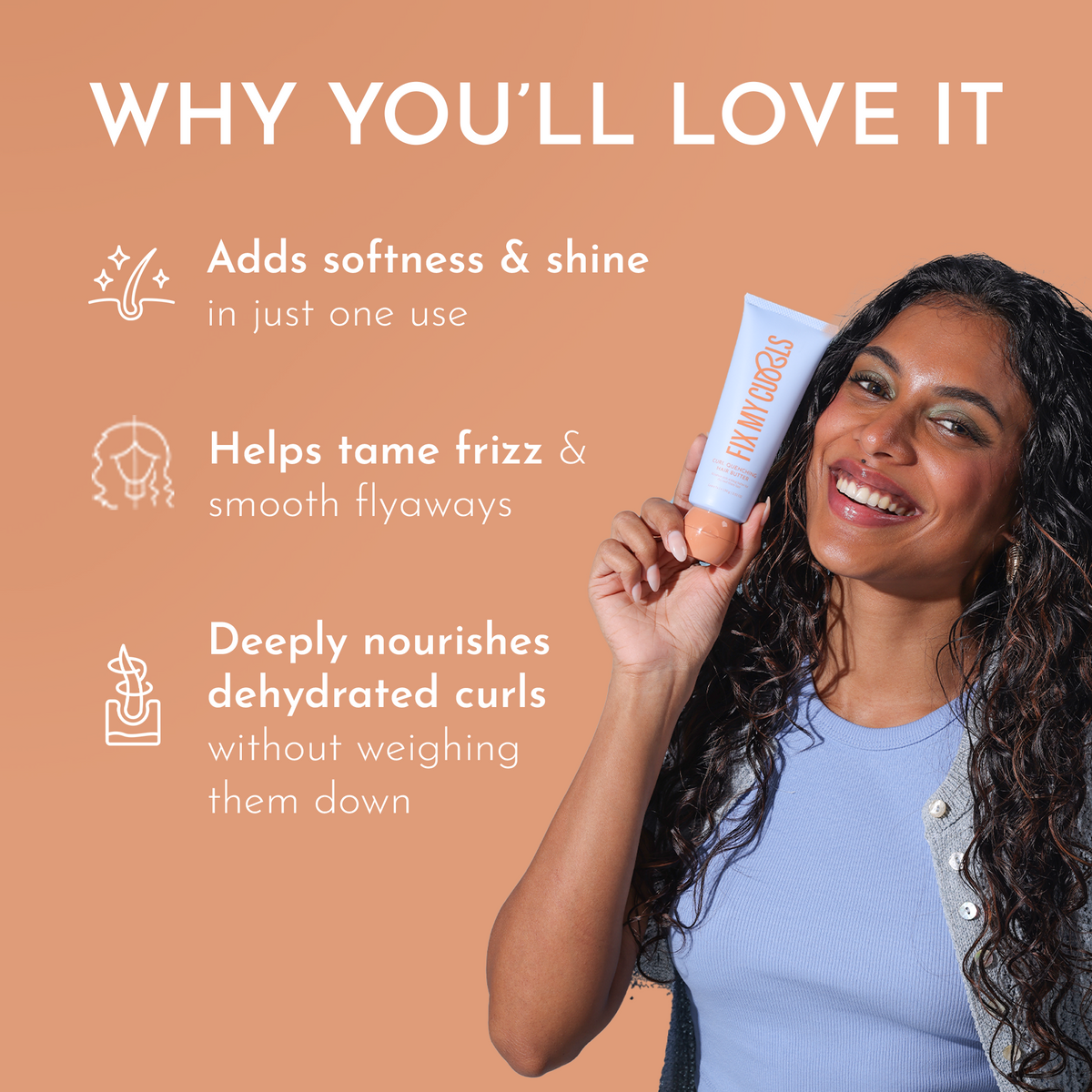 Fix My Curls Curl Quenching Hair Butter
