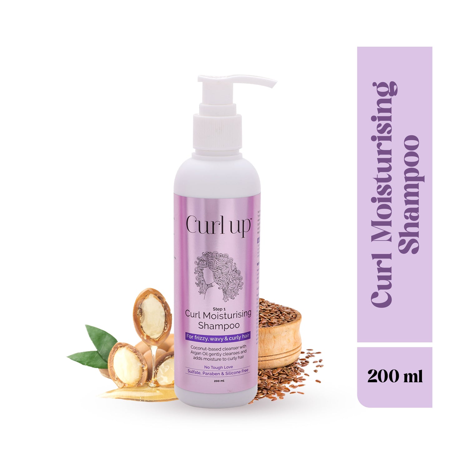 Curlup Curl Moisturizing Shampoo