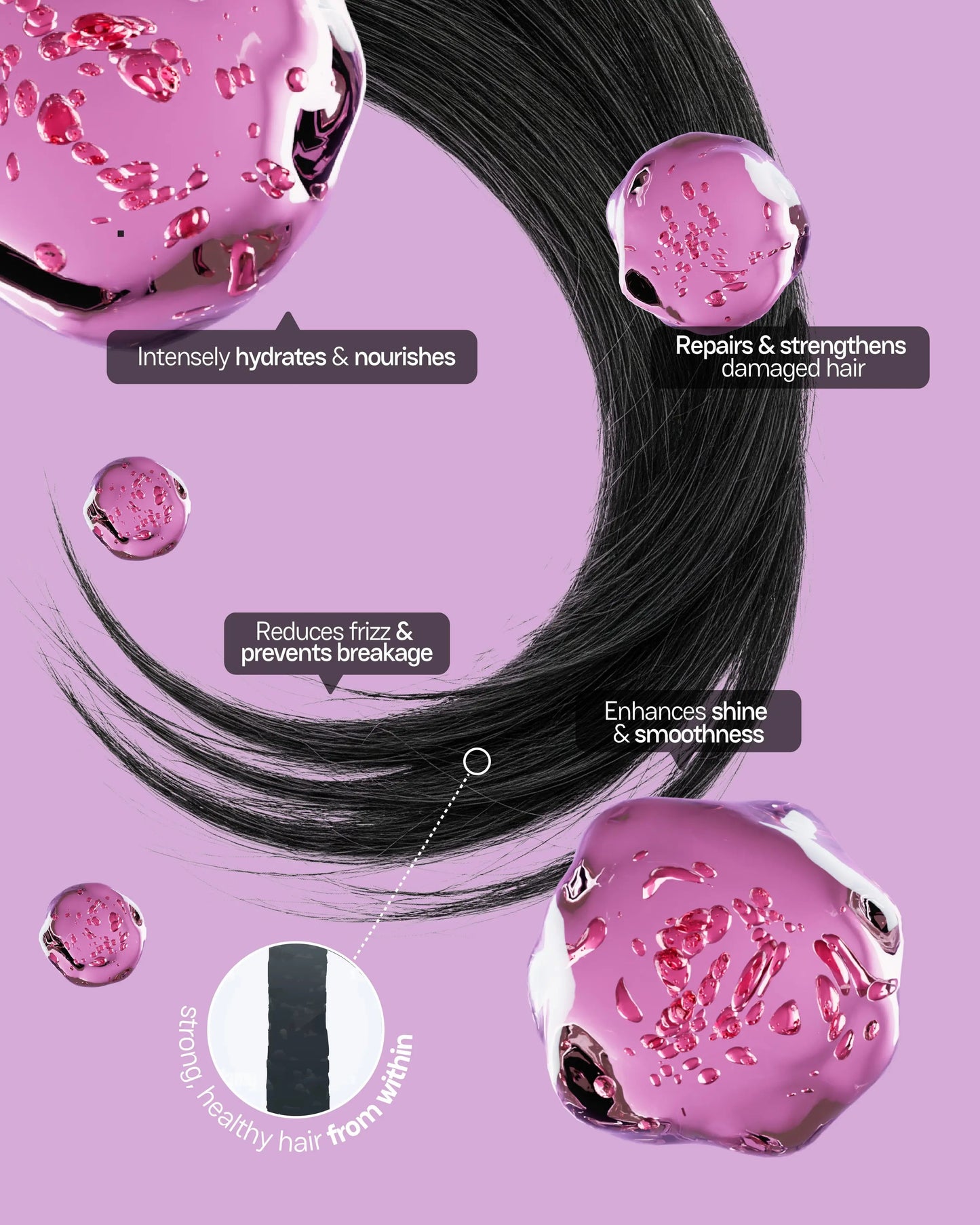 Moxie Hyaluronic Acid Repairing Conditioner