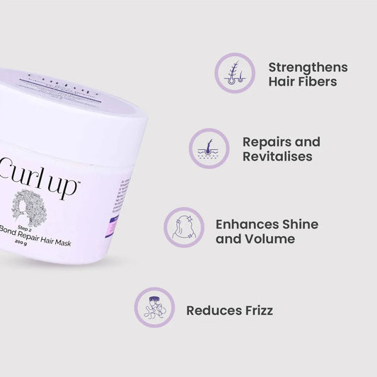 Curlup Intense Bond Repair Hair Mask 200g
