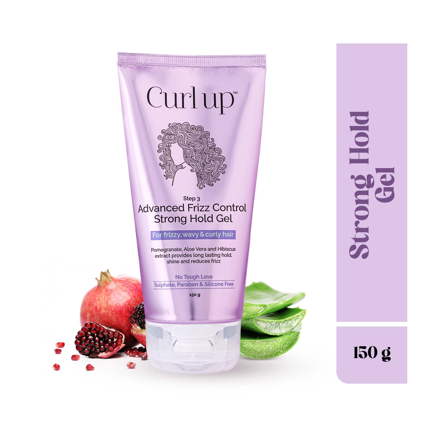 Curlup Advanced Frizz Control Gel 150g