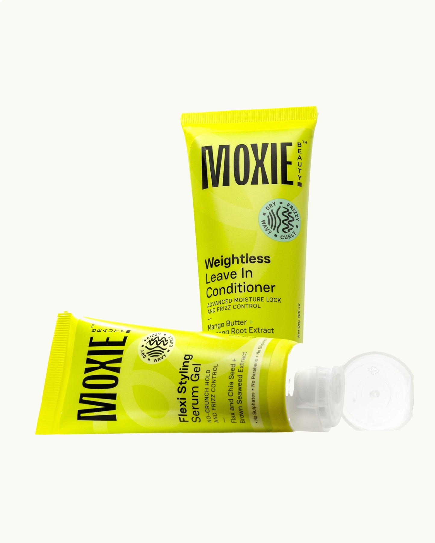 Moxie Wavy Vibe Setter Duo For Wavy Hair (Leave-In + Gel)