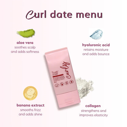 Truth & Hair Hydro Nourish Conditioner For Curly Hair 120ML