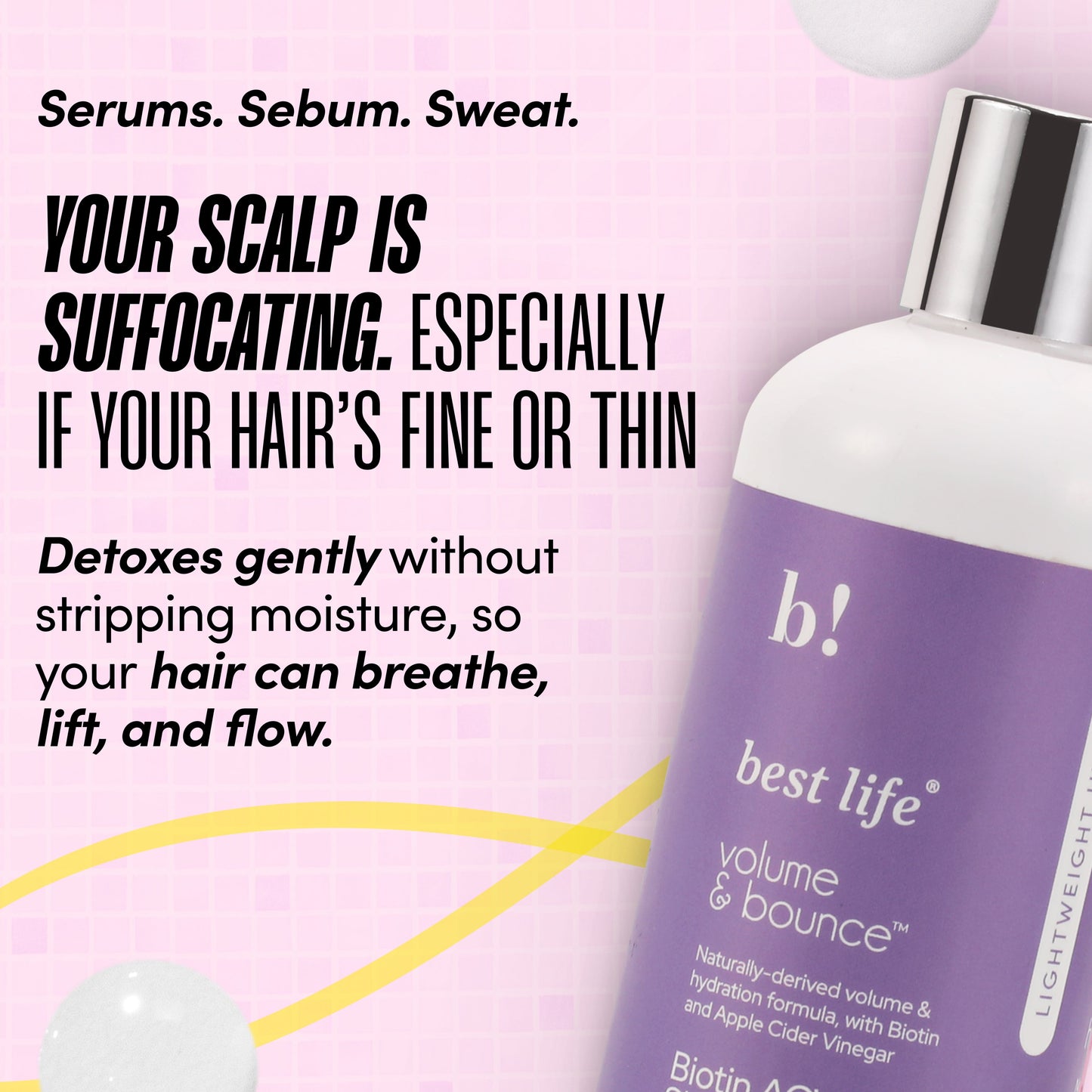 Best Life Naturals Biotin ACV Shampoo 300ml