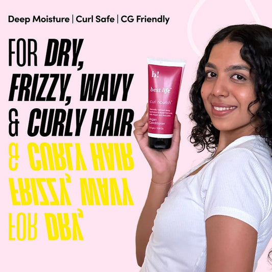 Best Life Naturals Curl Nourish Moroccan Argan Conditioner 200g