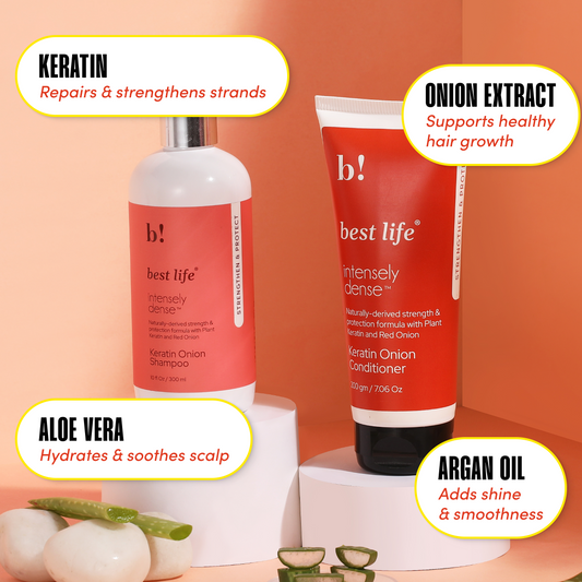Best Life Keratin Onion Hair Shampoo & Conditioner