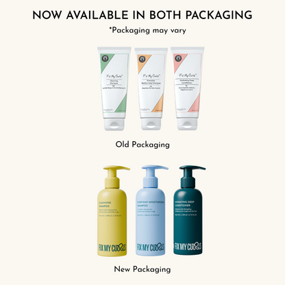 Fix My Curls Wash Day Bundle ( Cleansing Shampoo, Moisturizing Shampoo, Hydrating Deep Conditioner)