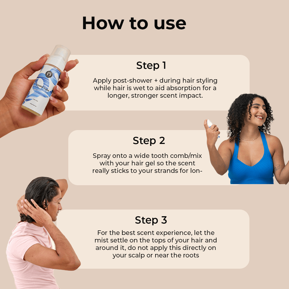 Fix My Curls Crystal Aqua Hair Mist 50 ML