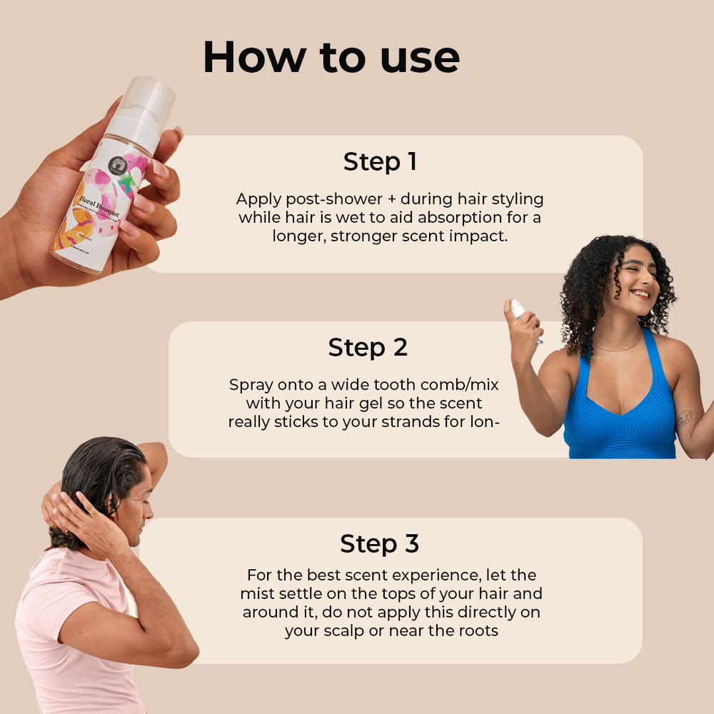 Fix My Curls Floral Bouquet Hair Mist 50 ML