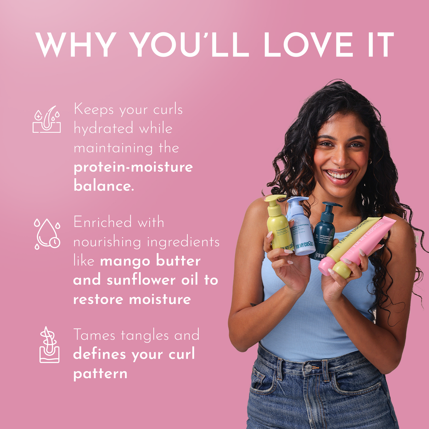 Fix My Curls 5-Step Protein Bundle