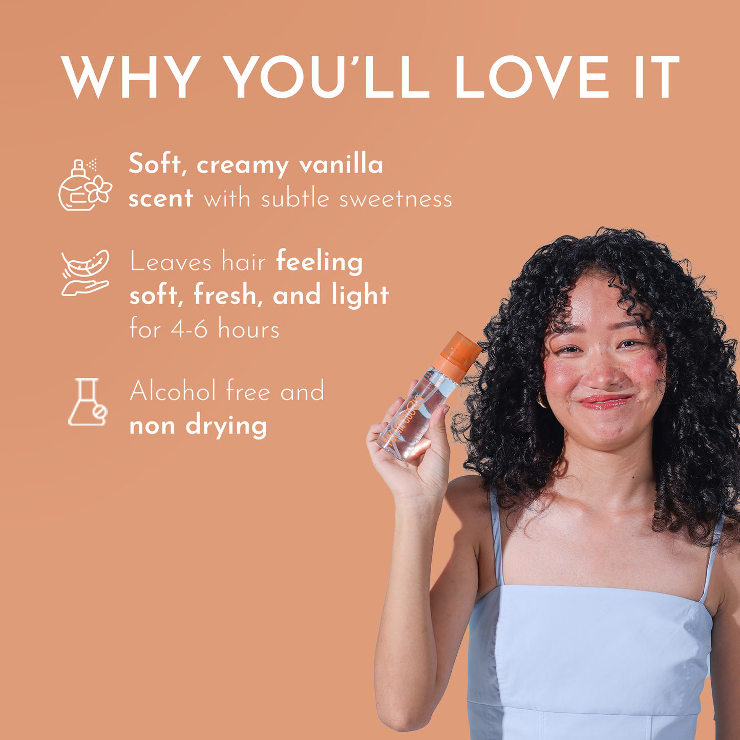 Fix My Curls Warm Vanilla Hair Mist 100 ML