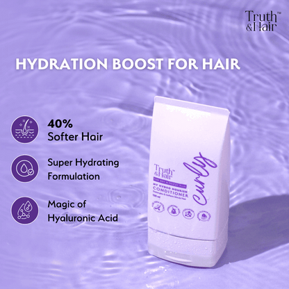 Truth & Hair Hydro Nourish Conditioner For Curly Hair 120ML