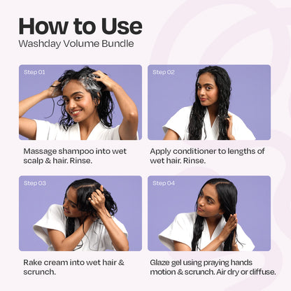 Manetain Washday Bundle - Volume & Define Kit