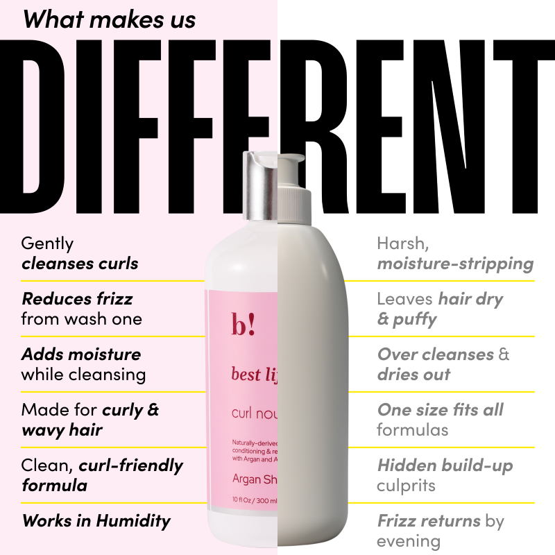 Best Life Naturals Curl Nourish Moroccan Argan Shampoo 300ml