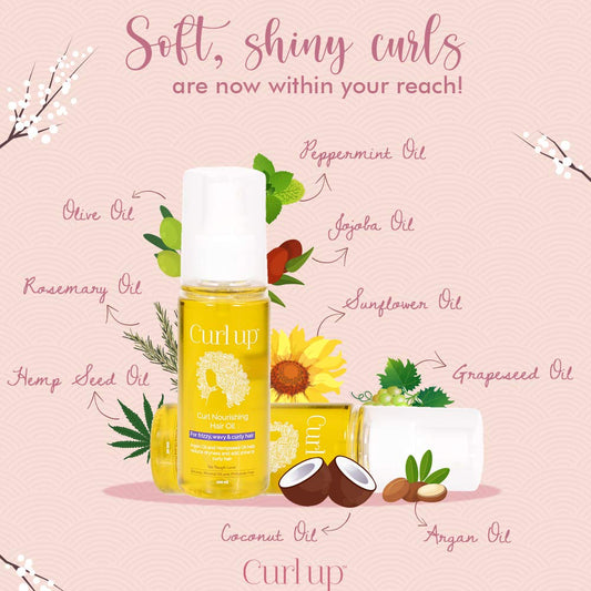 Curl Up Curl Nourishing Hair Oil 100 ML