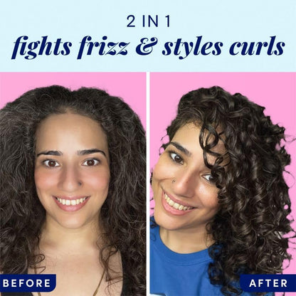 Best Life Curl Nourish Hydrating Hair Style Cream & Gel Set for Curly and Wavy Hair 200 ML
