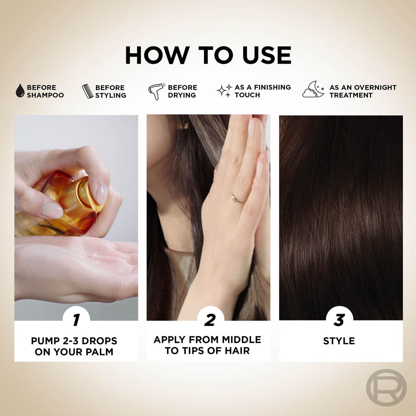 L'Oreal Paris Extraordinary Oil Hair Serum Powered by Floral Oils for All Hair Types