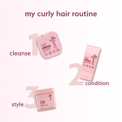 Truth & Hair Hydro Nourish Shampoo For Curly Hair 180ML