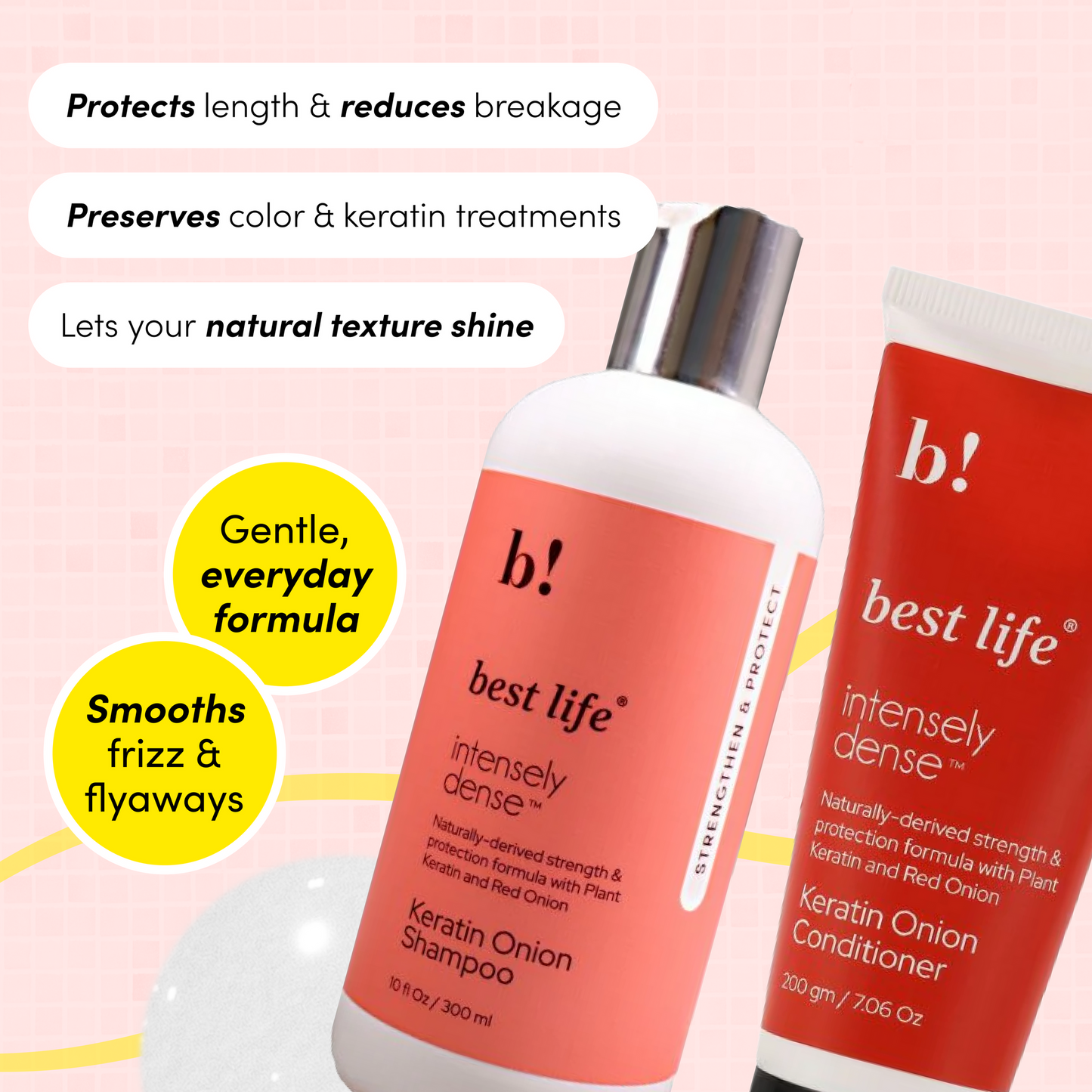 Best Life Keratin Onion Hair Shampoo & Conditioner