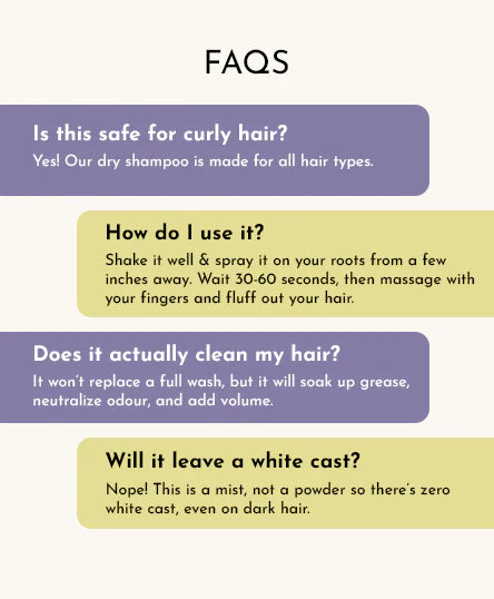 Fix My Curls Goodbye Grease Dry Shampoo