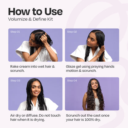 Manetain Volumize & Define Kit