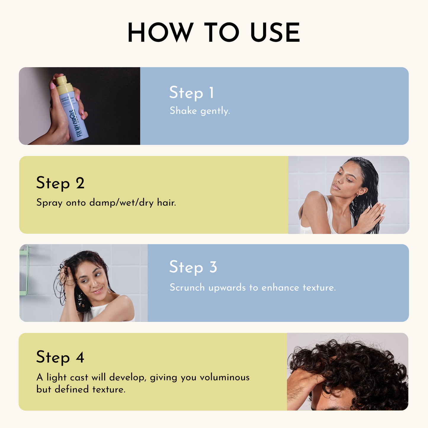 Fix My Curls Refresh Spray