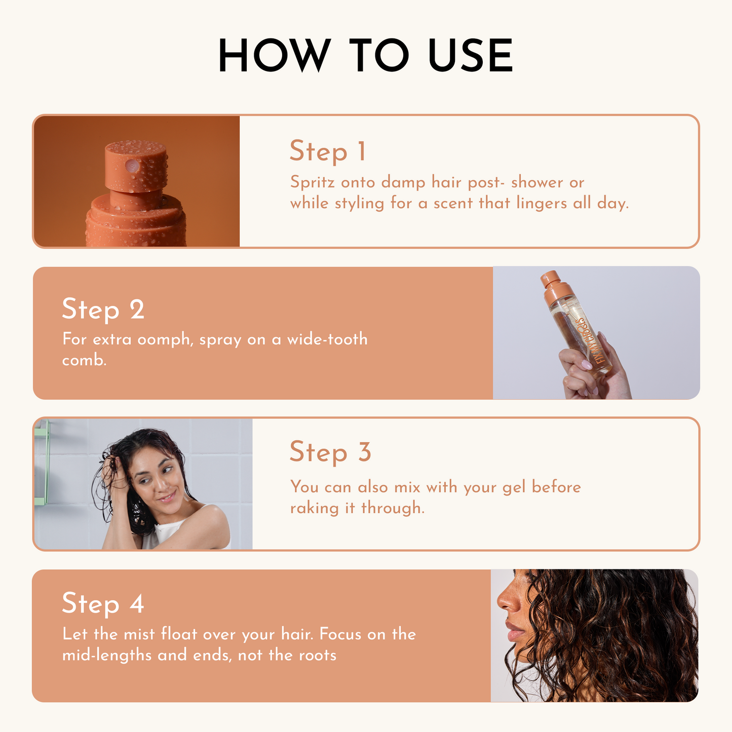 Fix My Curls Warm Vanilla Hair Mist 100 ML