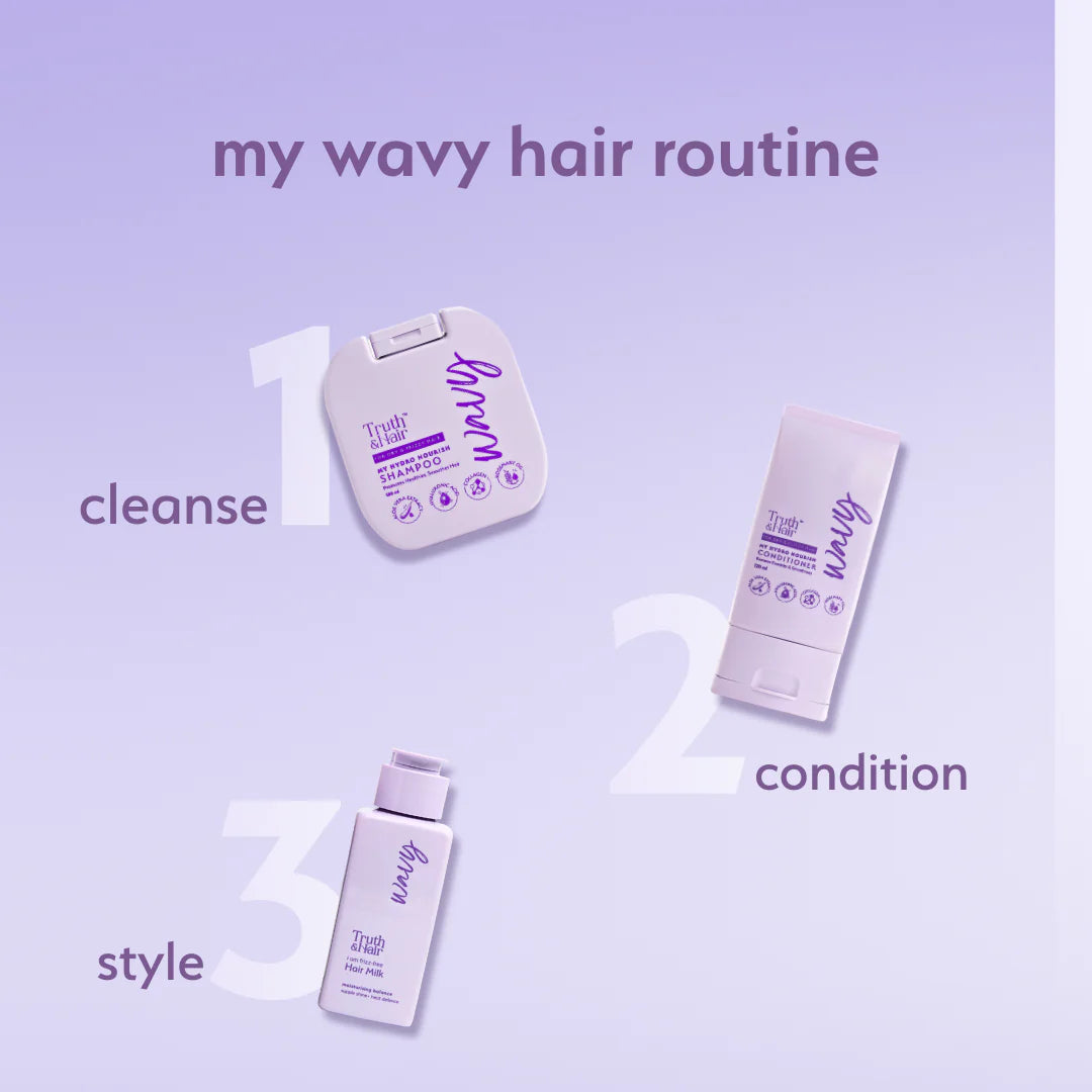 Truth & Hair Frizz Free Hair Milk - Wavy Hair