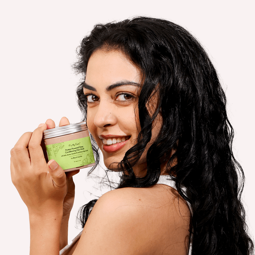 Fix My Curls Protein Powered Deep Conditioning Hair Mask