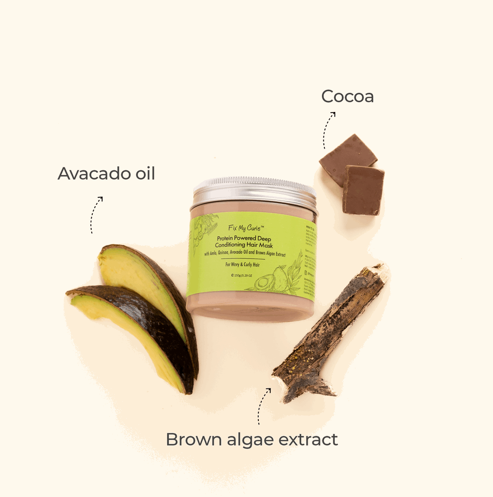Fix My Curls Protein Powered Deep Conditioning Hair Mask
