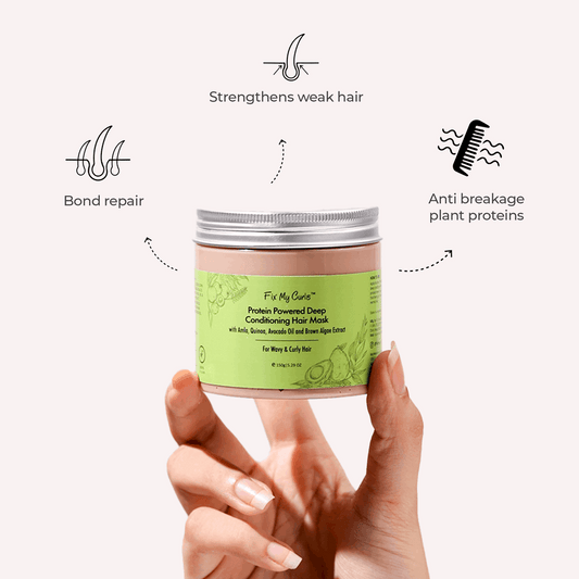Fix My Curls Protein Powered Deep Conditioning Hair Mask