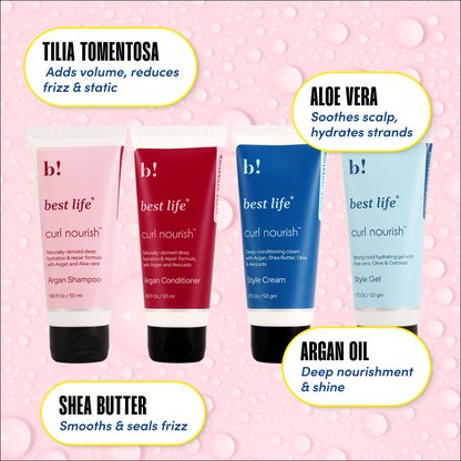 Best Life Travel Set (Wash & Style Kit)