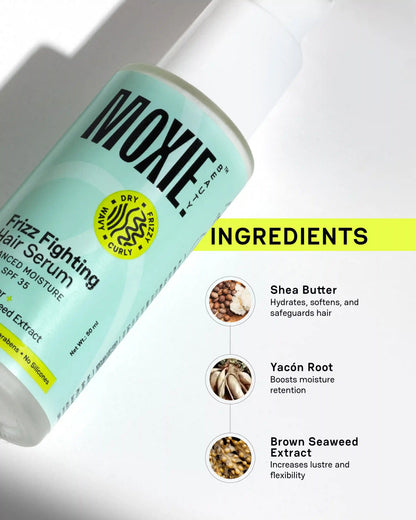 Moxie Frizz Fighting Hair Serum (With SPF35)