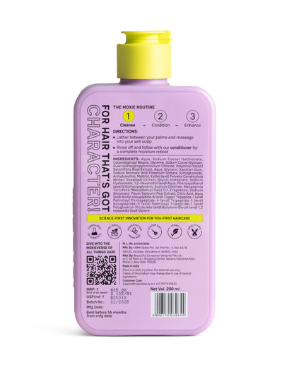 Moxie Hyaluronic Acid Repairing Shampoo