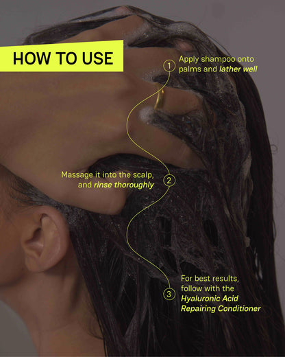 Moxie Hyaluronic Acid Repairing Shampoo