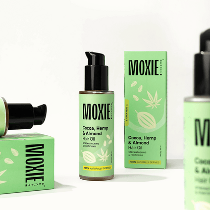 Moxie Cocoa, Almond & Hemp Hair Oil