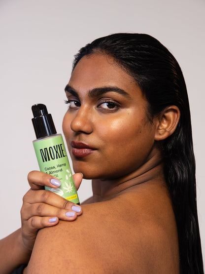 Moxie Cocoa, Almond & Hemp Hair Oil