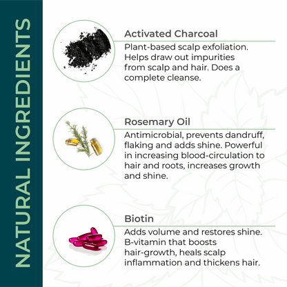 Bestlife Rosemary Charcoal Shampoo