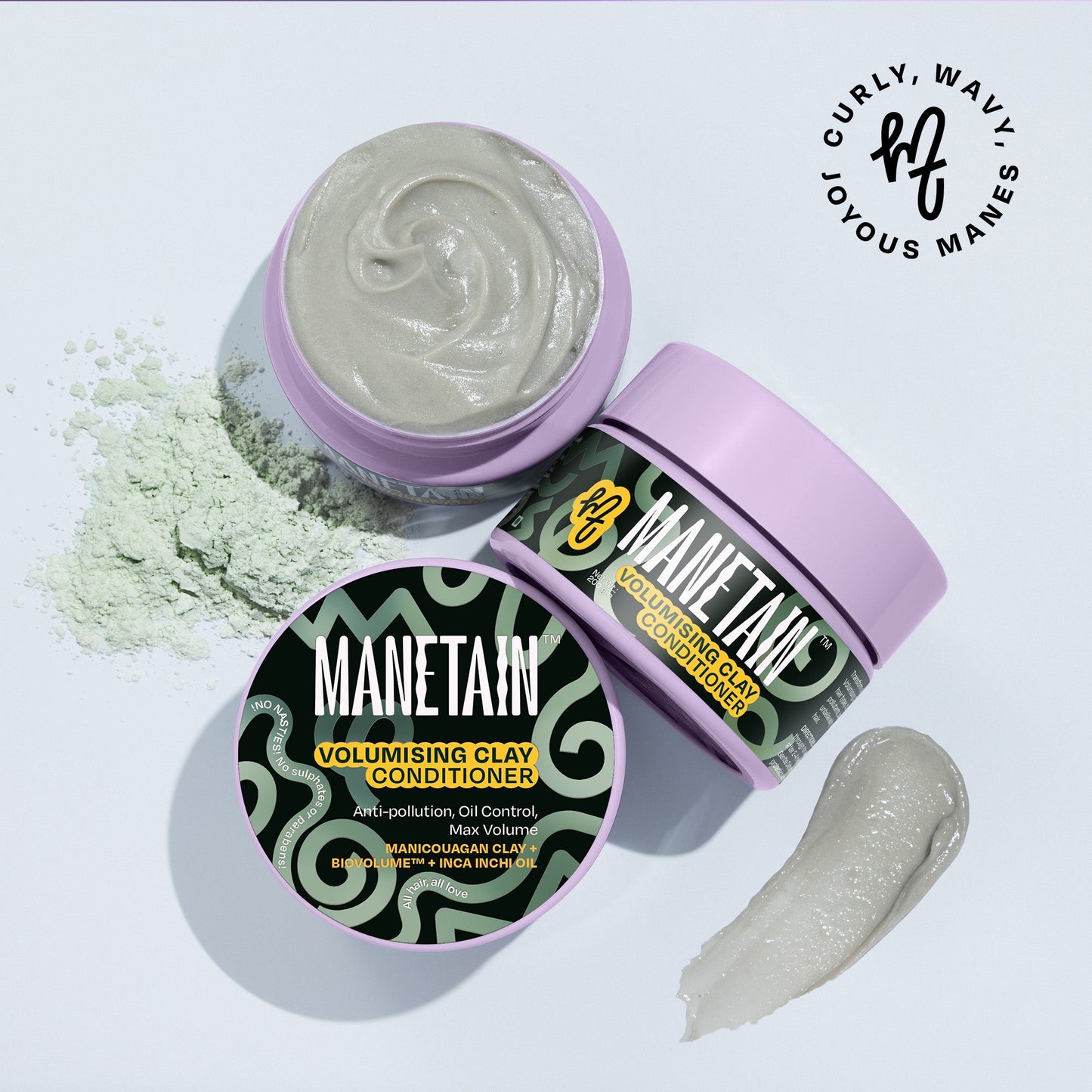 Manetain Volumising Clay Conditioner - Key Benefits