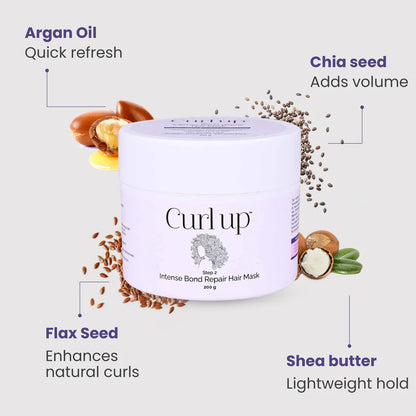 Curlup Intense Bond Repair Hair Mask 200g