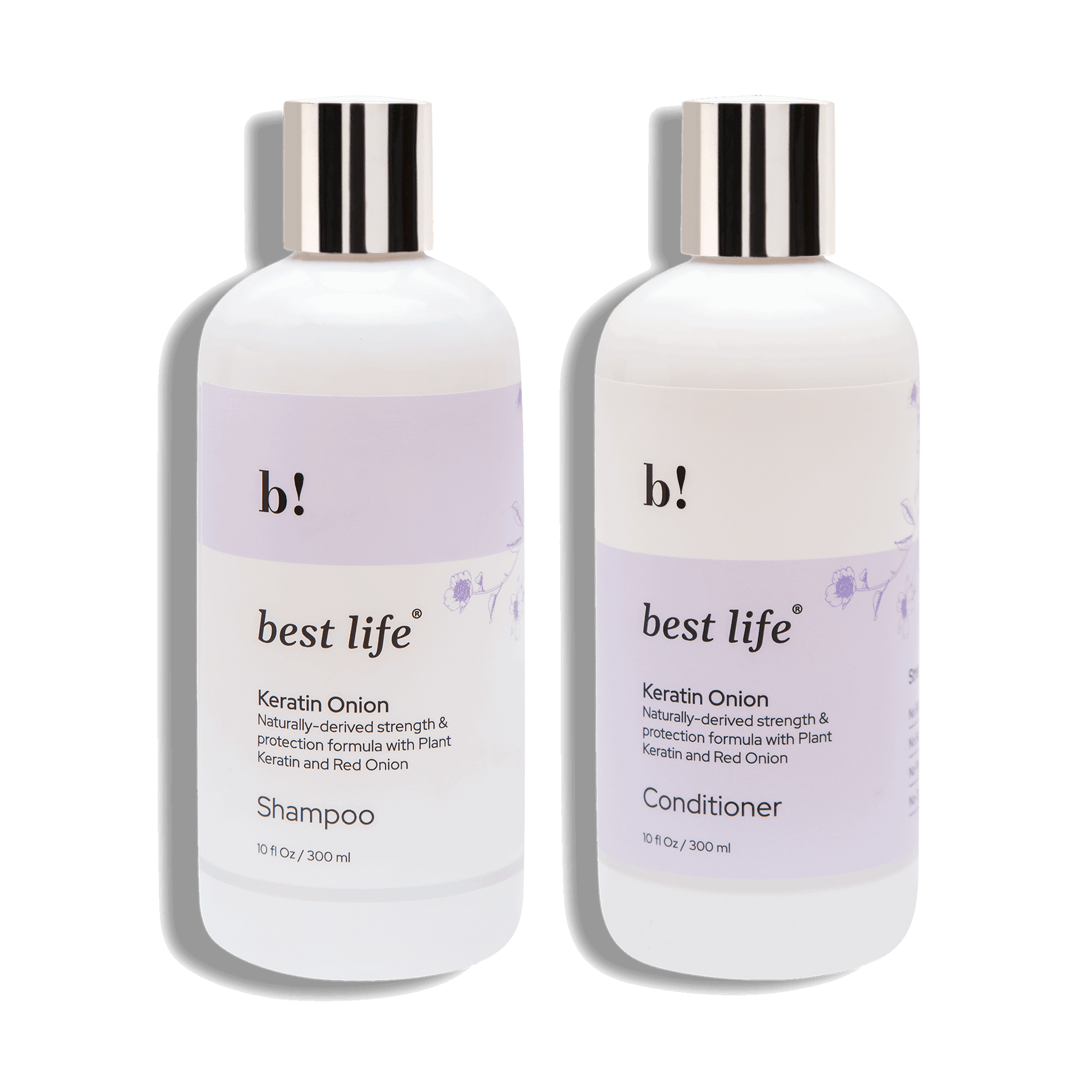 Best Life Keratin Onion Hair Shampoo & Conditioner : 300 ML Each