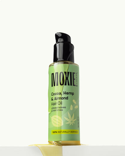 Moxie Cocoa, Almond & Hemp Hair Oil