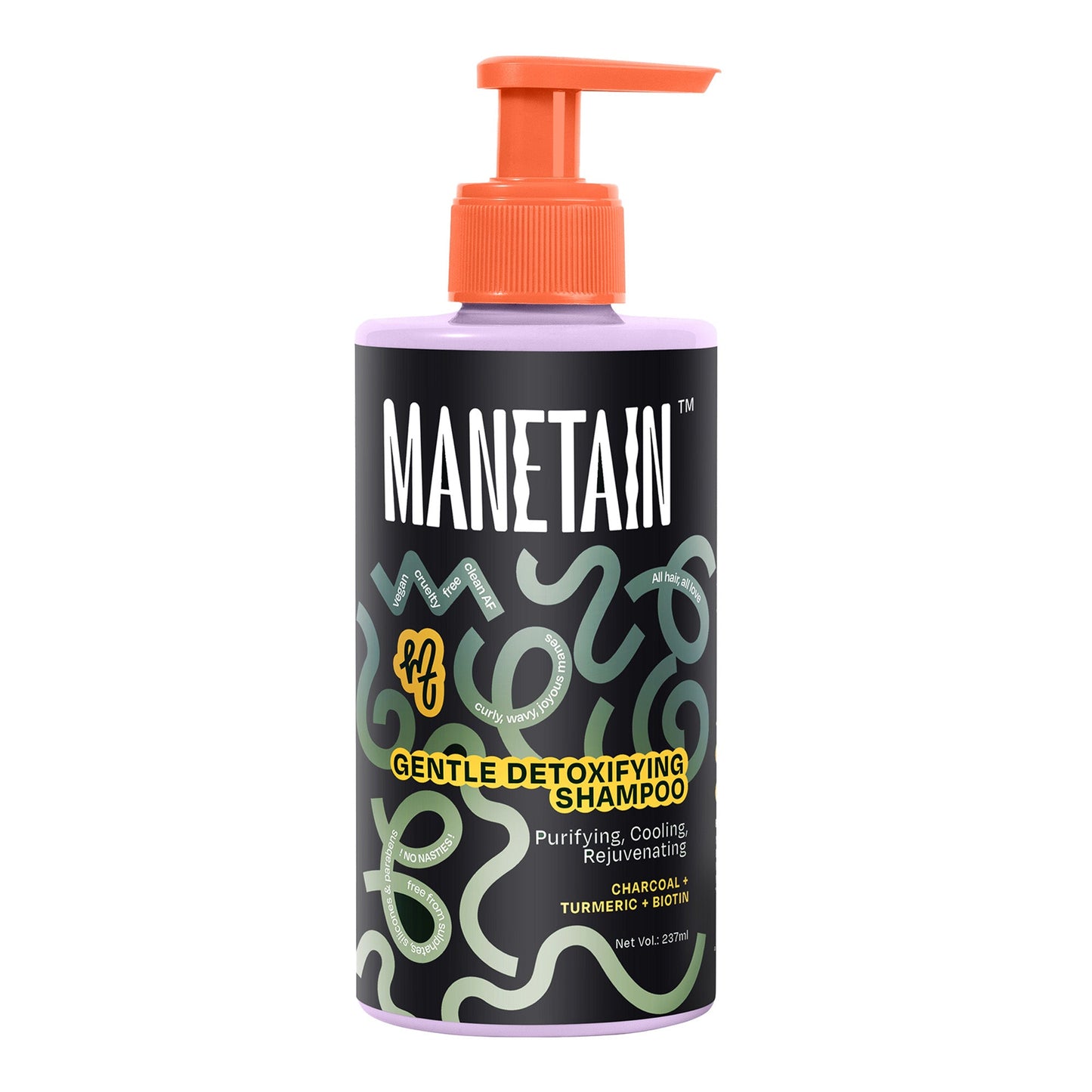Manetain Gentle Detoxifying Shampoo - Main Image