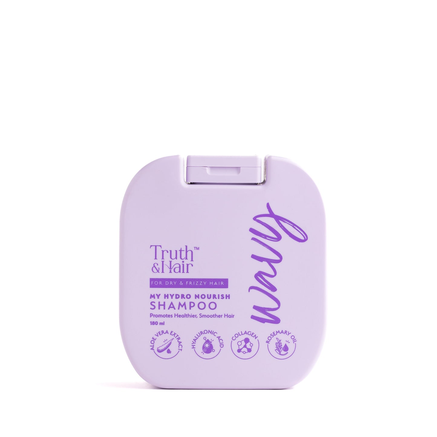 Truth & Hair Hydro Nourish Shampoo For Wavy Hair 180ML